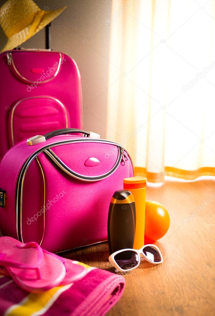 Summer vacations packing