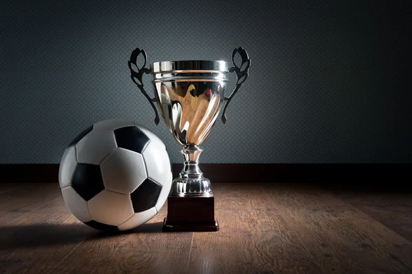 Soccer championship cup — Stock Photo, Image