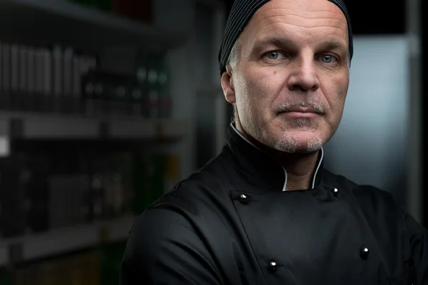 Chef-kok portret — Stockfoto