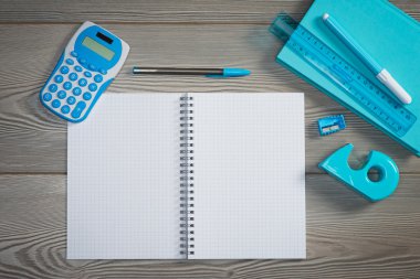 açık defter ile renkli ileti örneği