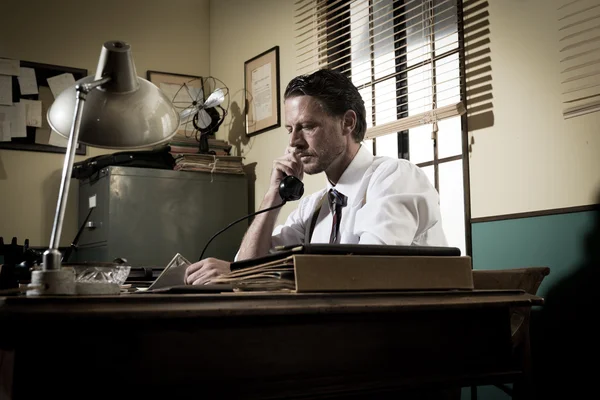 Director speaking  on the phone — Stock Photo, Image