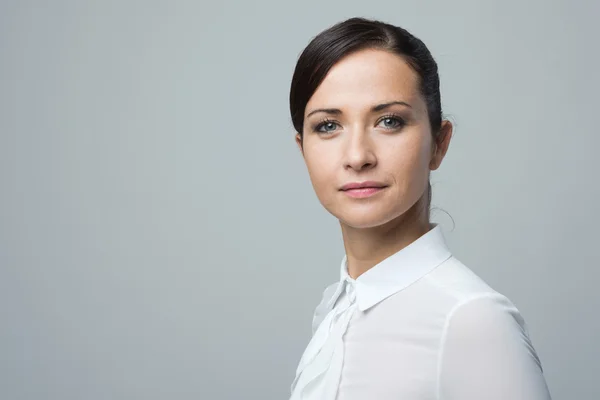 Charmante zakenvrouw — Stockfoto