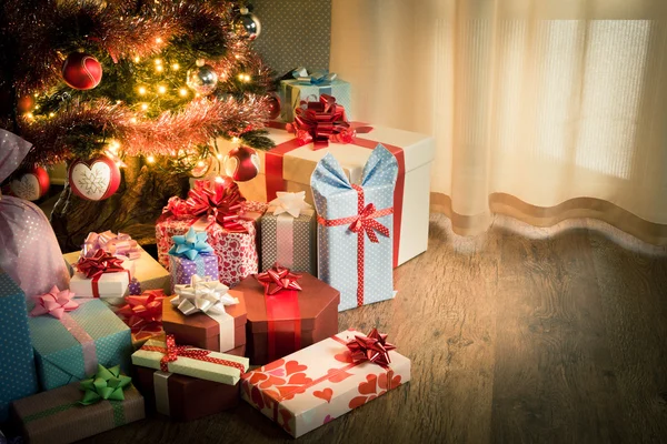Traditionell julafton hemma — Stockfoto