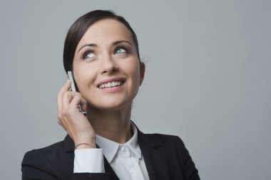 iş kadını ile hareket eden