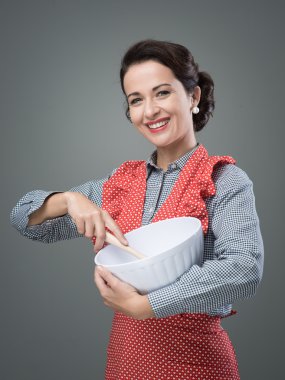 Malzemeyi karıştırma Cook