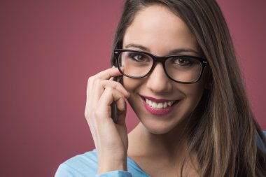 sevimli kız telefonu