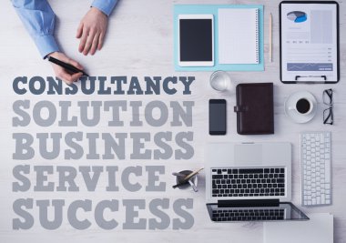 Ofis Masası çalışma yaratıcı danışman 