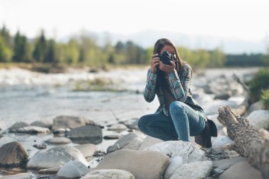 emale fotoğrafçı çekim