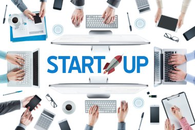 çalışan iş adamları