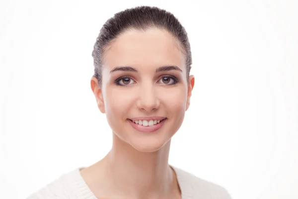 Mujer sonriente posando — Foto de Stock