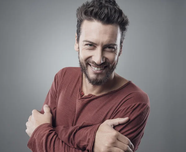 Attractive man posing — Stock Photo, Image