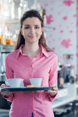 Garson servis kahve