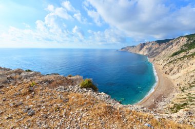 Ünlü plaj Platia Ammos