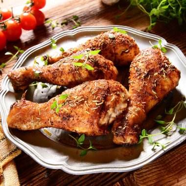 Tavuk budu kekik ile