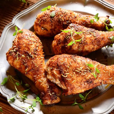 Tavuk budu kekik ile