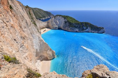 Navagio plaj Yunanistan