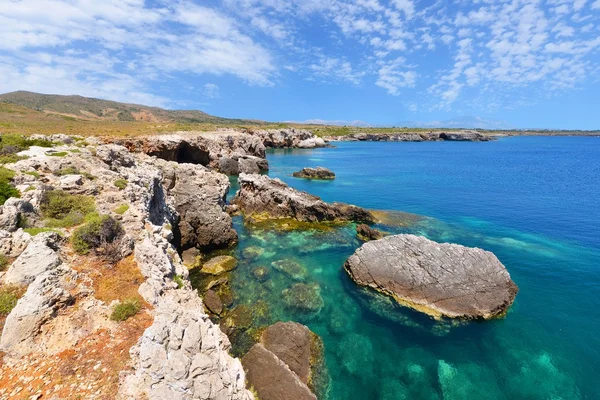 Landschap van eilanden van Griekenland — Stockfoto