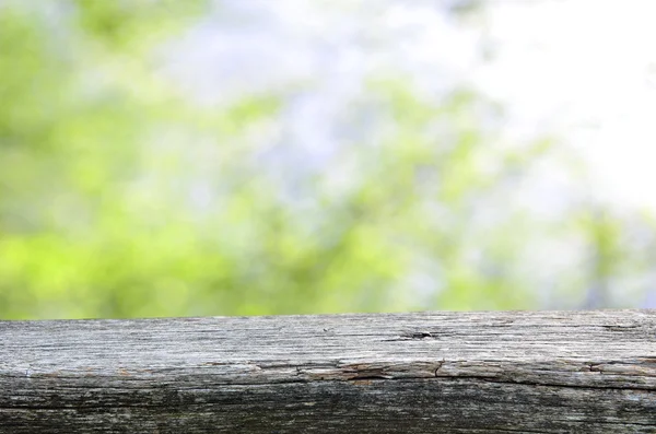 Empty wooden table — Stock Photo, Image