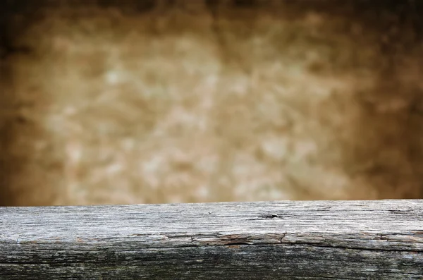 Table en bois vide — Photo