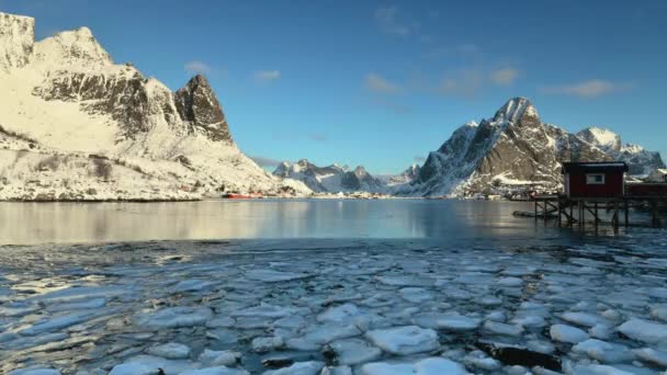 挪威的无人机景观 — 图库视频影像