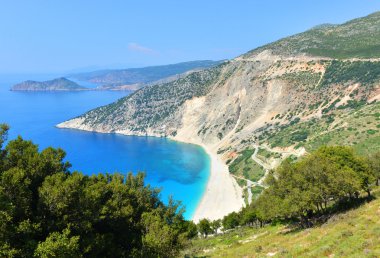Myrtos beach Yunanistan