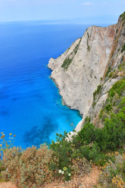 Greece islands coastline — Stock Photo, Image