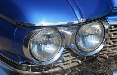 Retro araba açık ışıkları