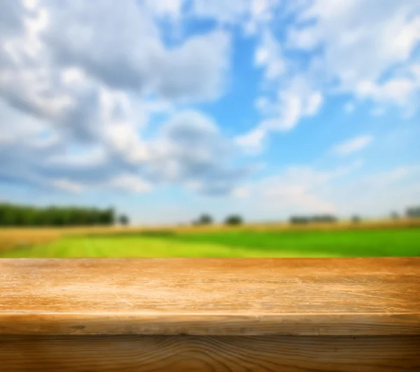 Mesa vacía para el producto — Foto de Stock