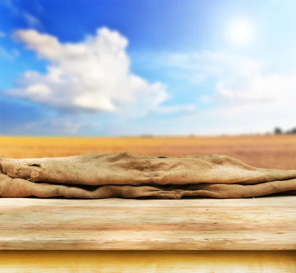 Empty table for product — Stock Photo, Image