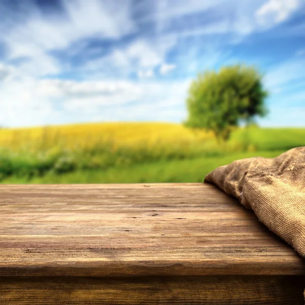 Empty table for product — Stock Photo, Image