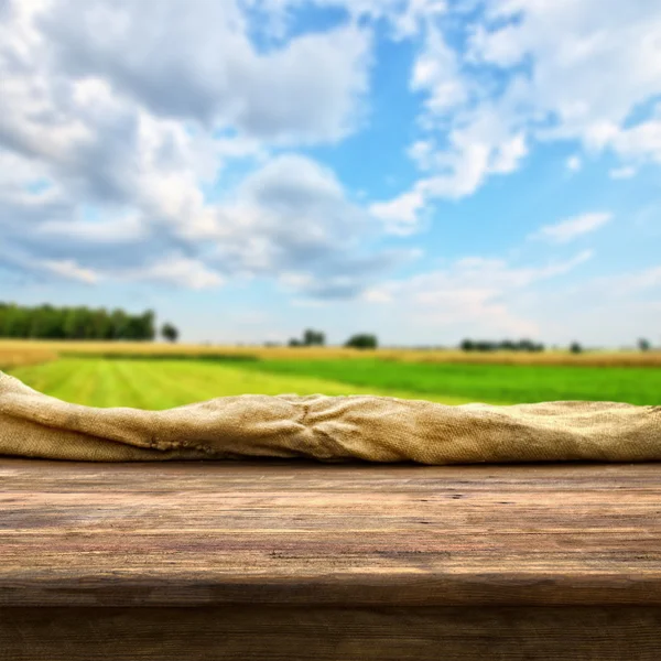 Lege tabel voor product — Stockfoto