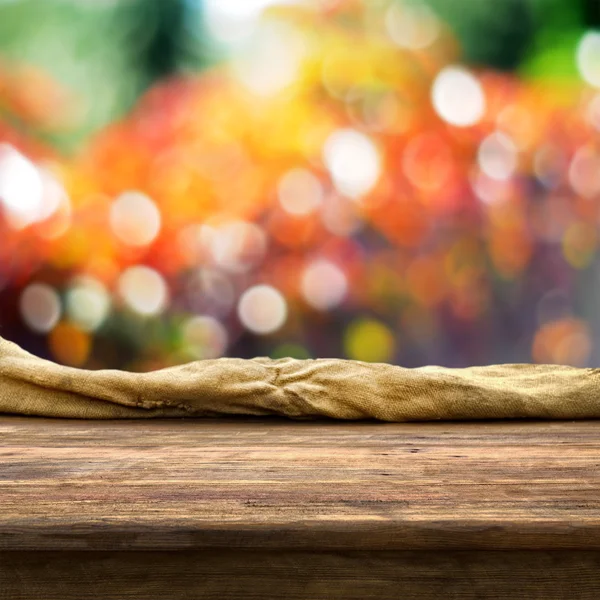 Empty table for product display montages — Stock Photo, Image