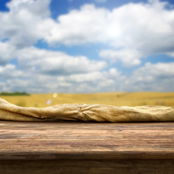 Mesa vacía para el producto — Foto de Stock