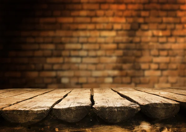 Empty table for product display montages — Stock Photo, Image