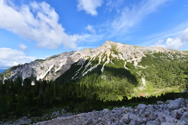 Bellissime montagne delle Dolomiti — Foto Stock