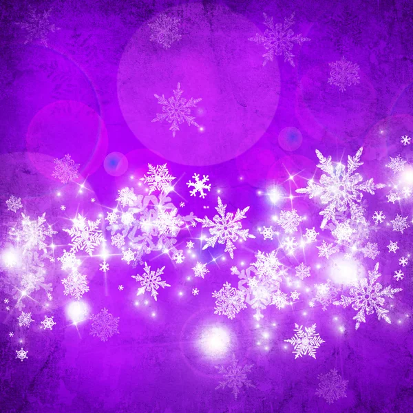 Purple christmas background — Stock Photo, Image