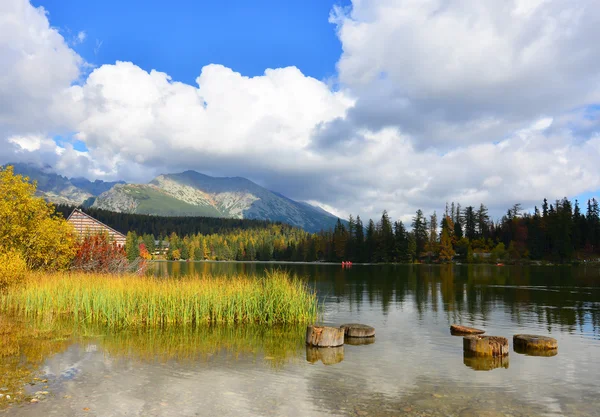 Automne dans les montagnes Tatry — Photo