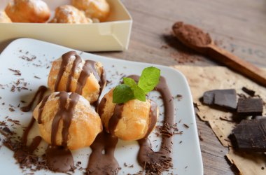 Profiterol - İtalyan tatlı