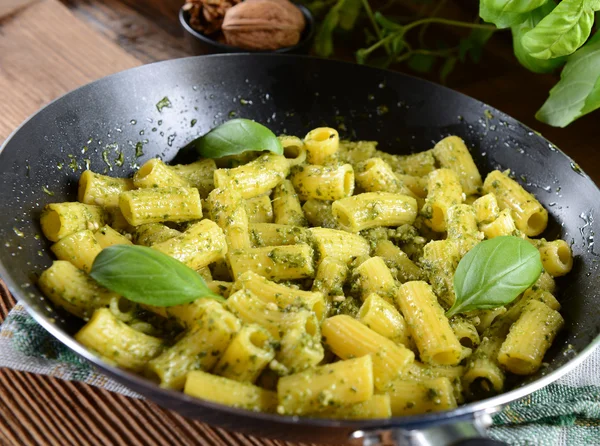 Italian pesto pasta — Stock Photo, Image