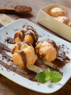 Profiterol - İtalyan tatlı