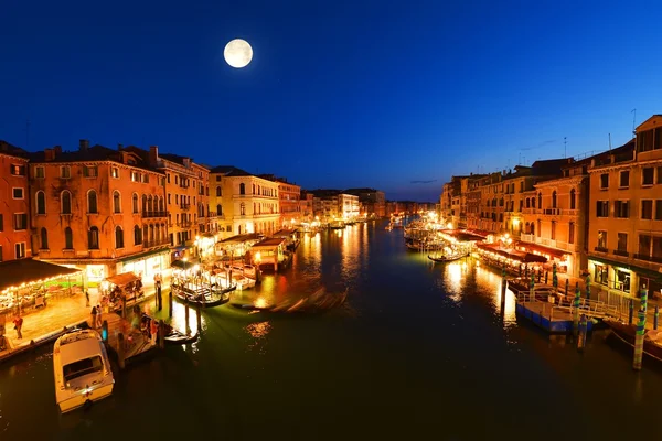 Canale alla sera Venezia — Foto Stock