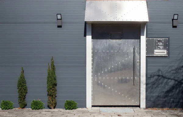 Solid, strong metal door - anti-burglary. SECURITY