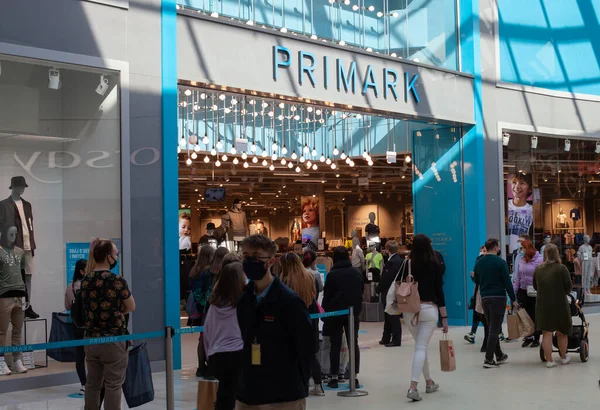 Polônia Poznan Maio 2021 Assine Primark Sinalização Empresa Primark Centro — Fotografia de Stock