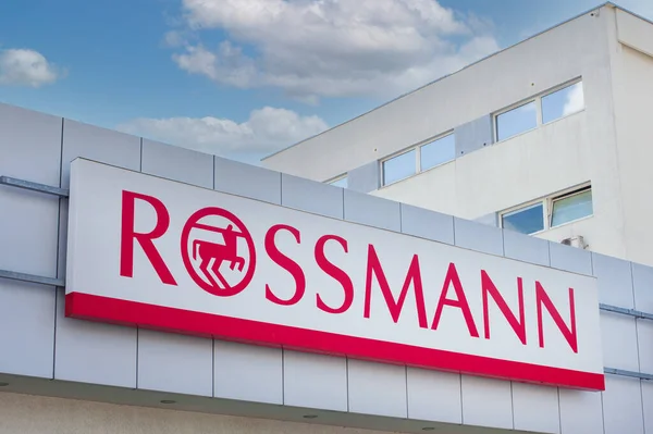 Rossmann Cosmetica Schoonheidssalon Logo Belettering — Stockfoto