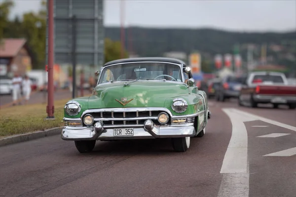 Rattvik Suécia Julho 2013 Classic Car Week Vintage Cadillac Devill — Fotografia de Stock