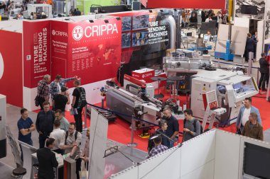 Poznan, Polonya 06 Ağustos 2021: Yüksek TECH ExPO, ITM Industry Europe.