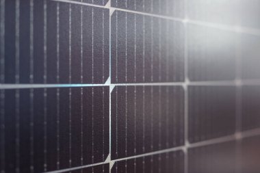 Soyut güneş panelleri doku arka planı. Yakın plan..