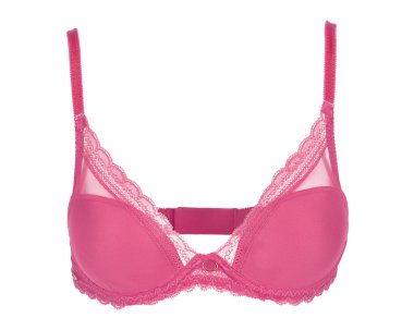 Dantelli Pembe Kadın Sütyeni