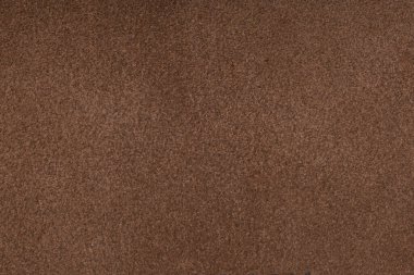 Kahverengi Süet Kumaş Doku Makro