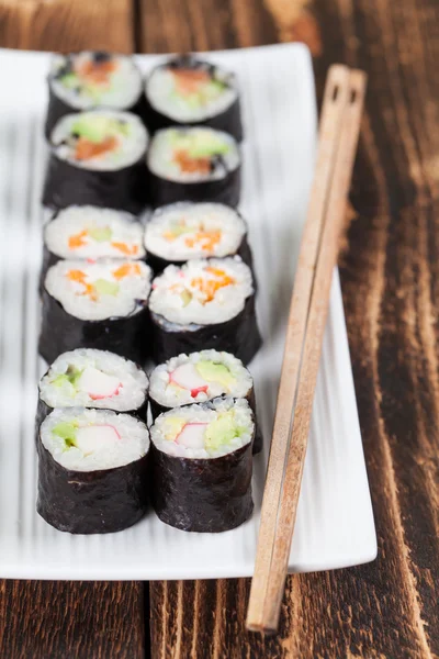 Maki sushi set — Stock Photo, Image